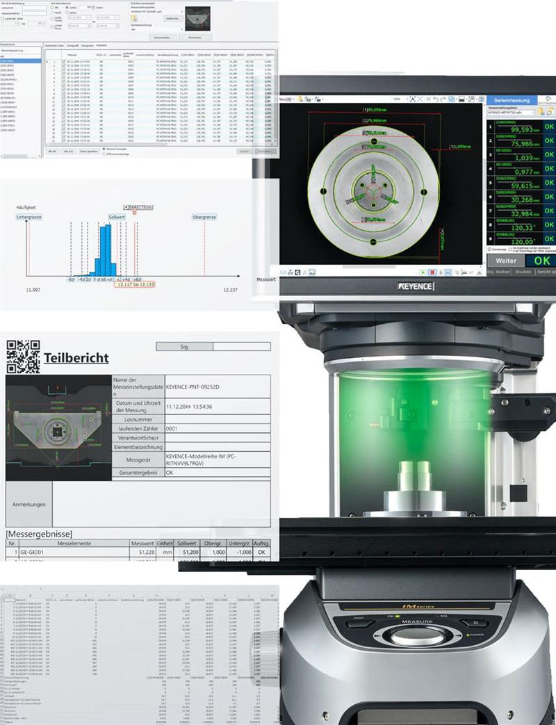 digitaler profilprojektor keyence 8030t7frei